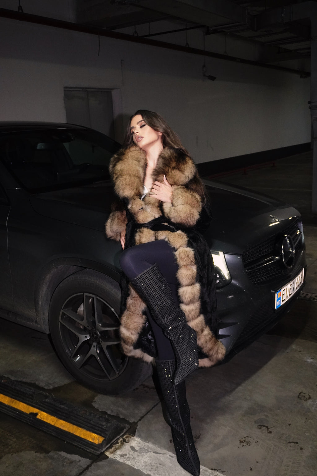 Lady Black alcantara