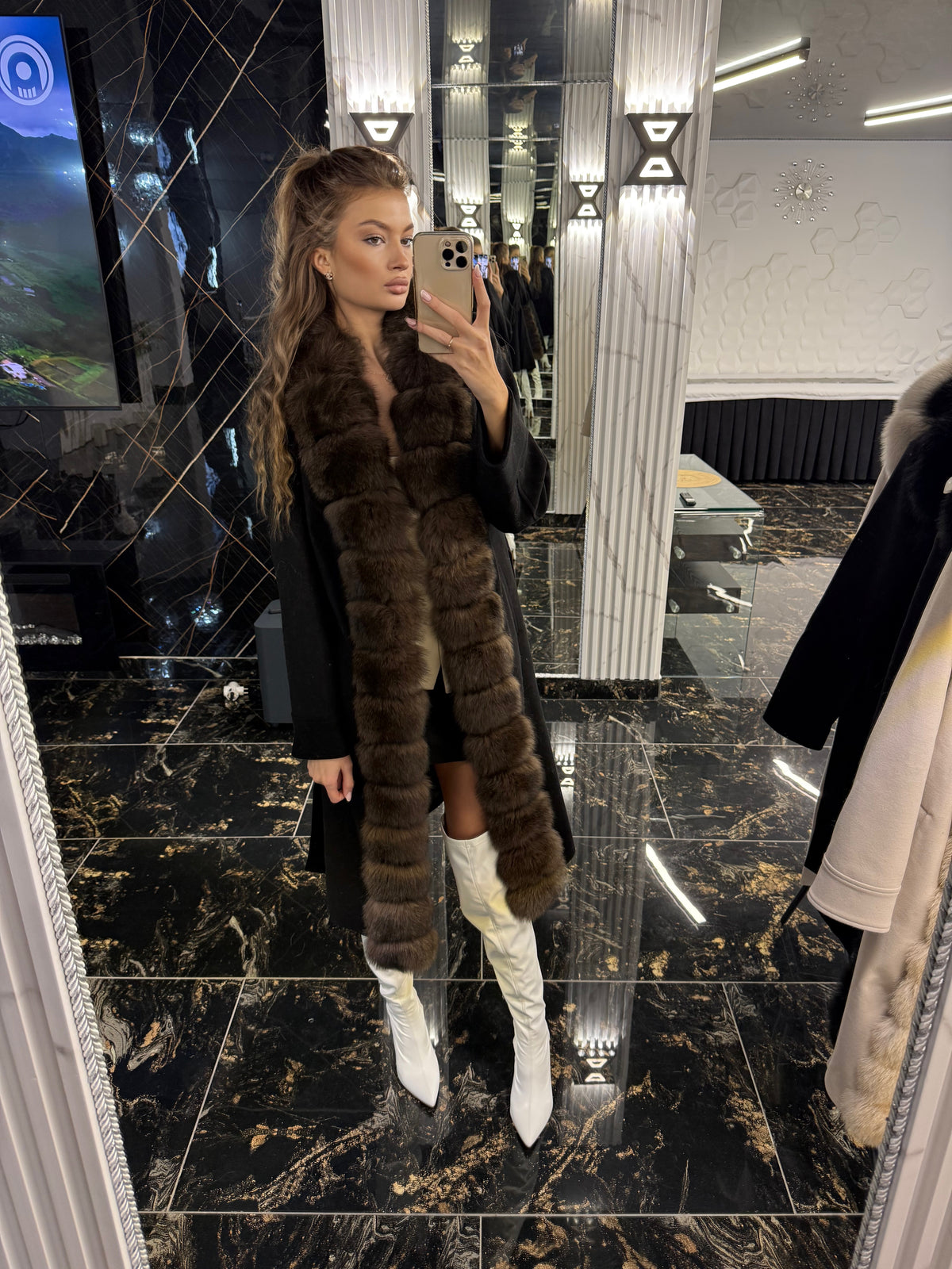 Royal brown cashmere