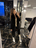 Royal black cashmere
