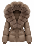 Midi puff hood