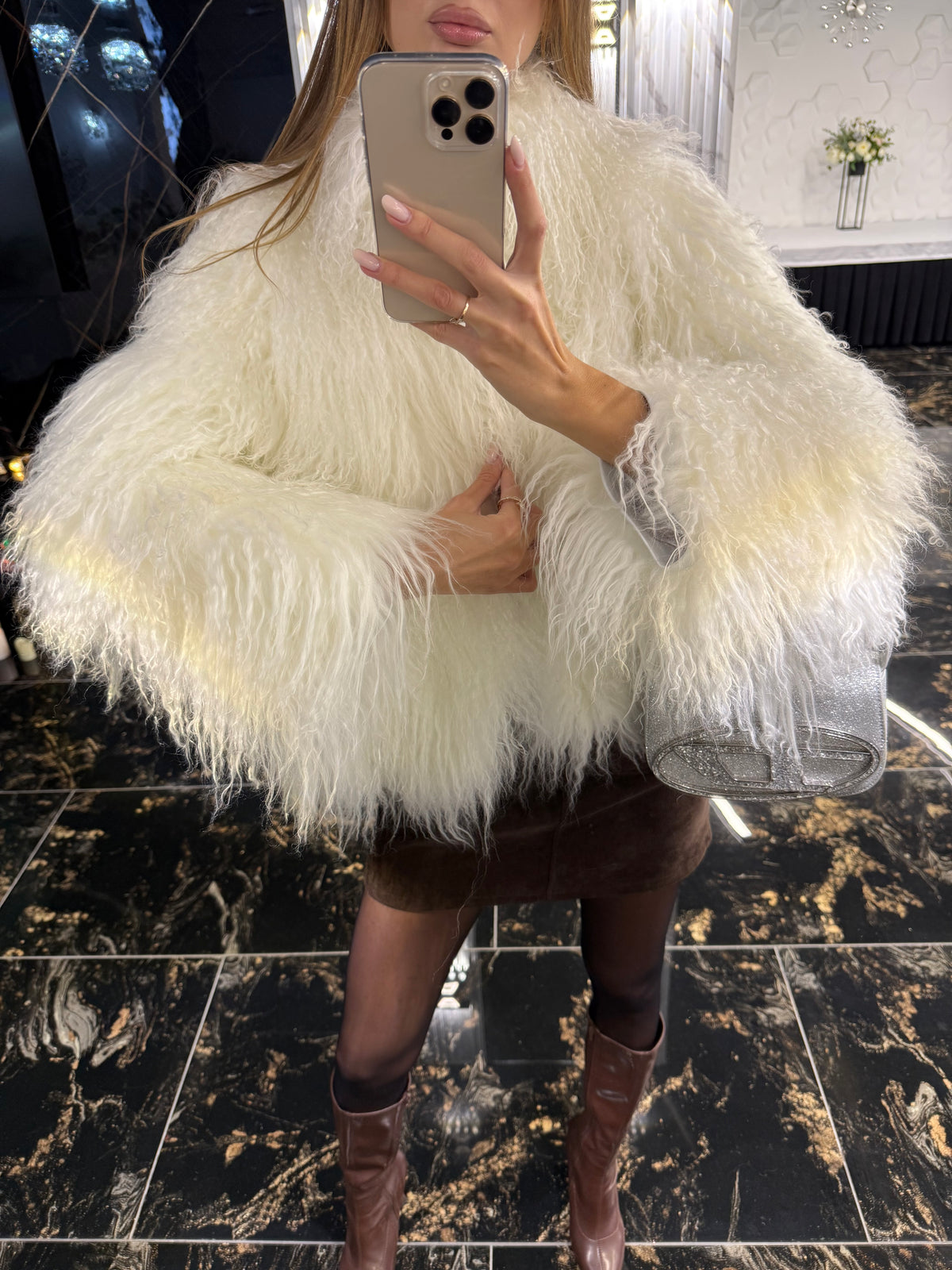 Mohair white