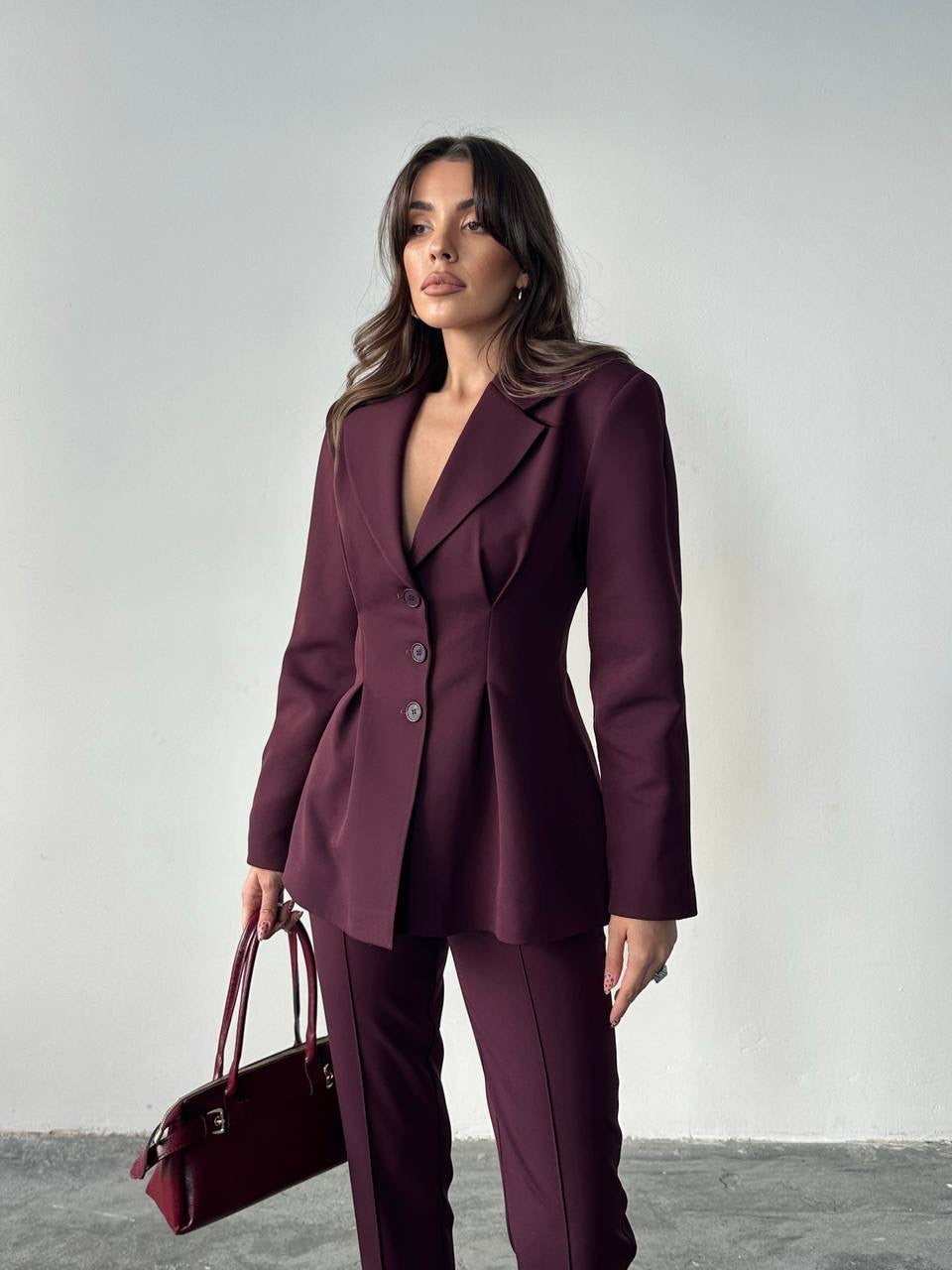 Sacou bordo