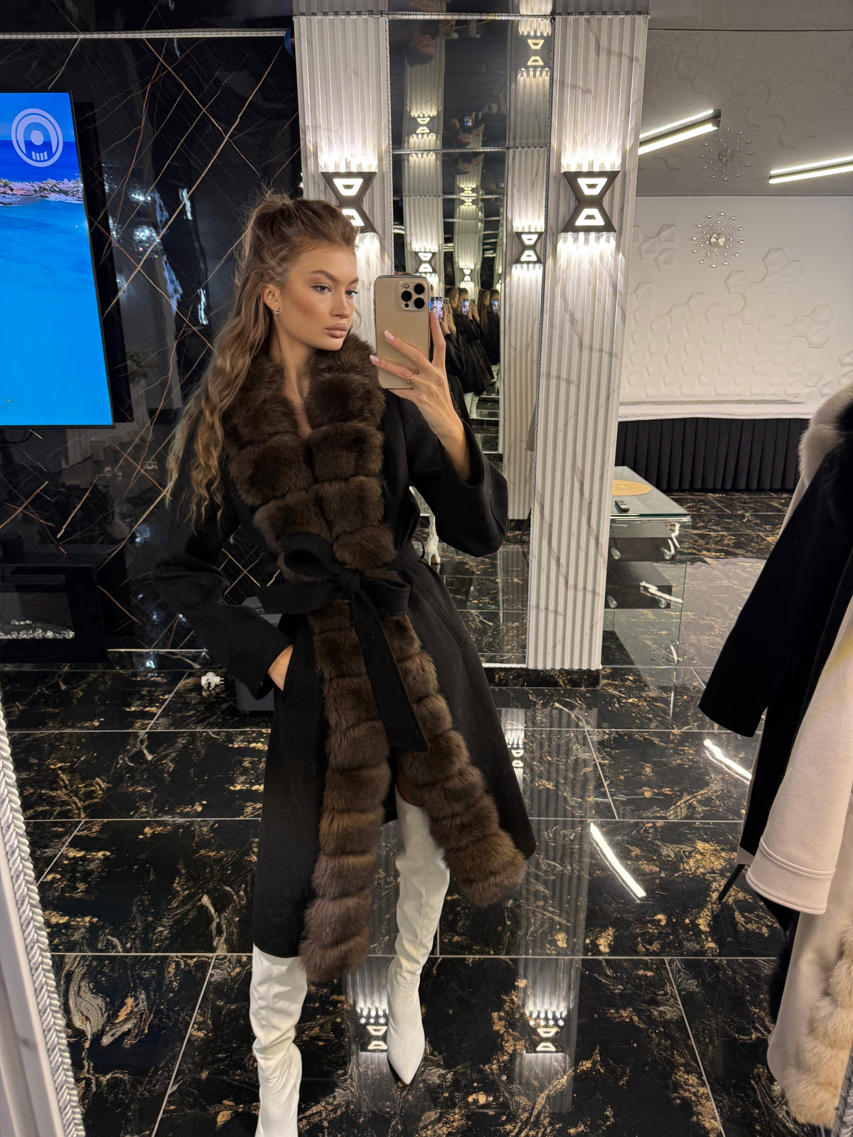 Royal brown cashmere