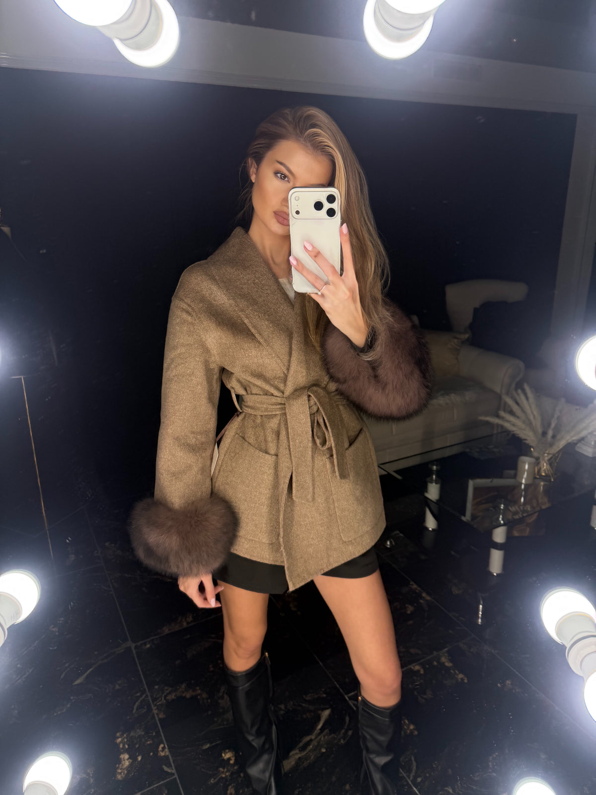 Fox vest wool