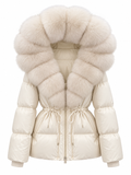 Midi puff hood