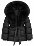 Midi puff hood full