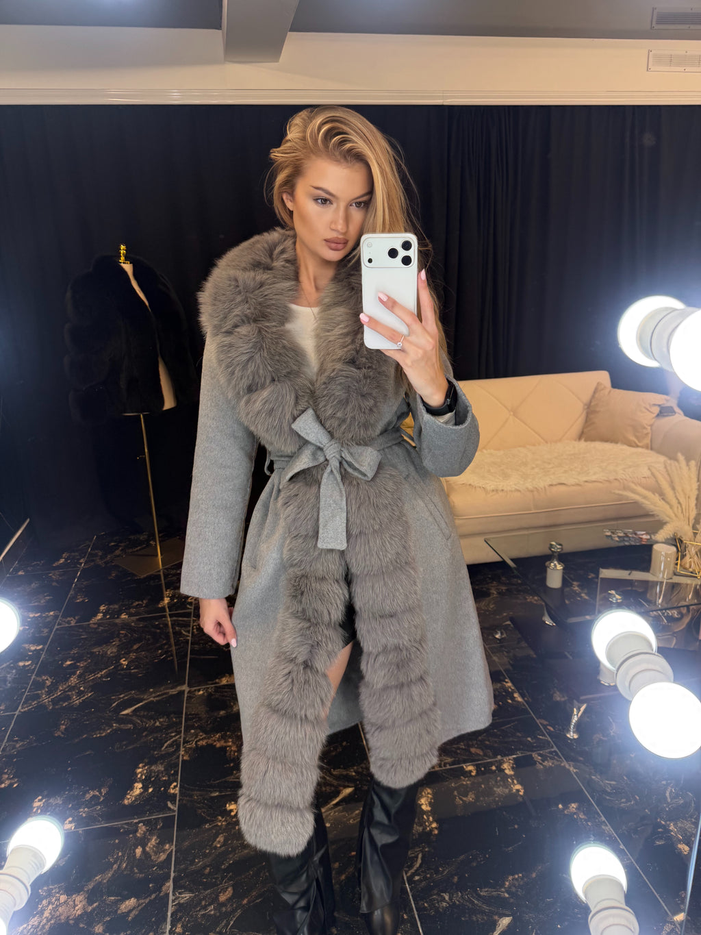 Royal grey wool