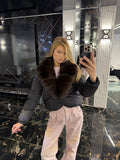 Mini puffer (detachable fur)