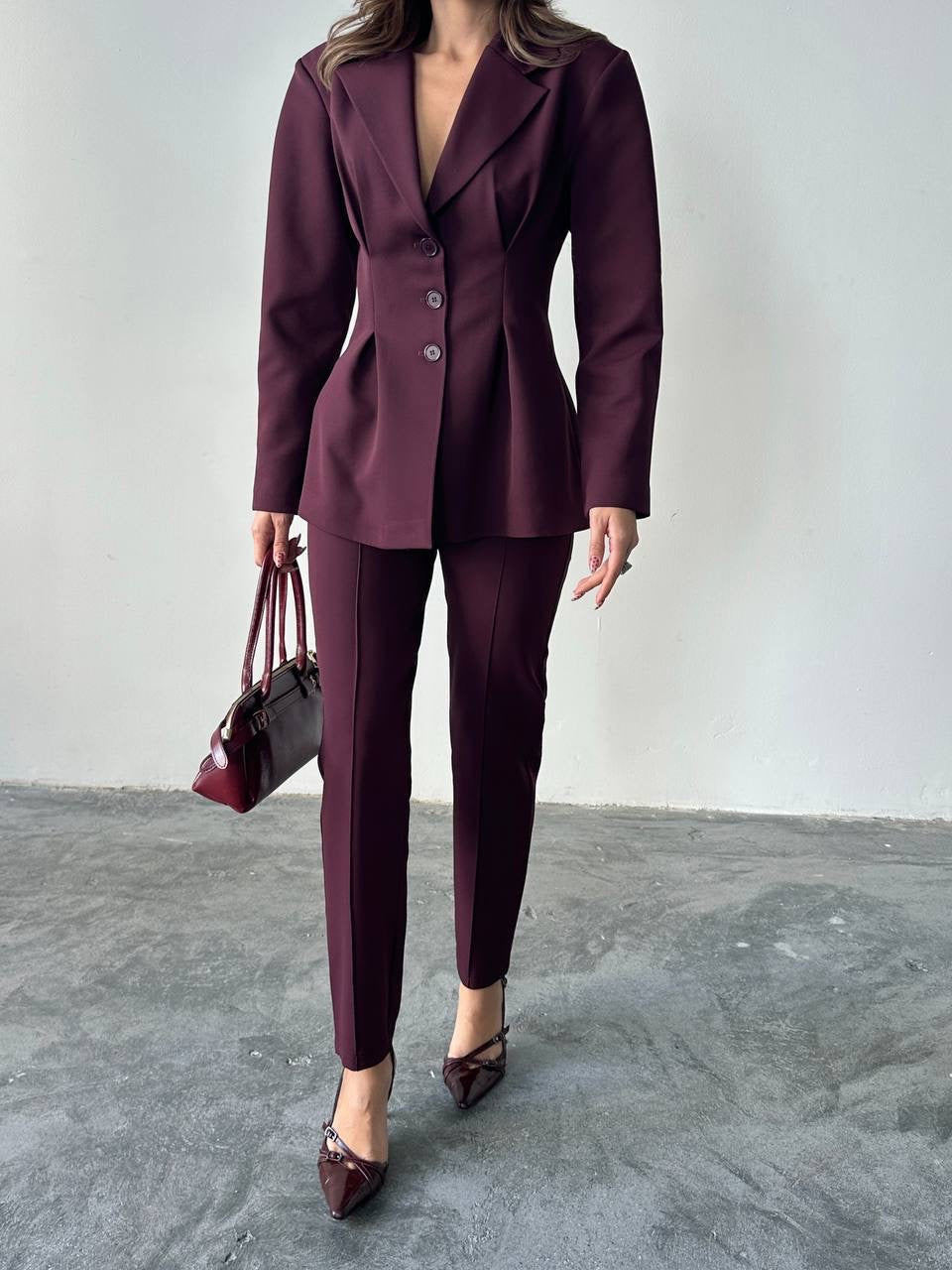 Sacou bordo